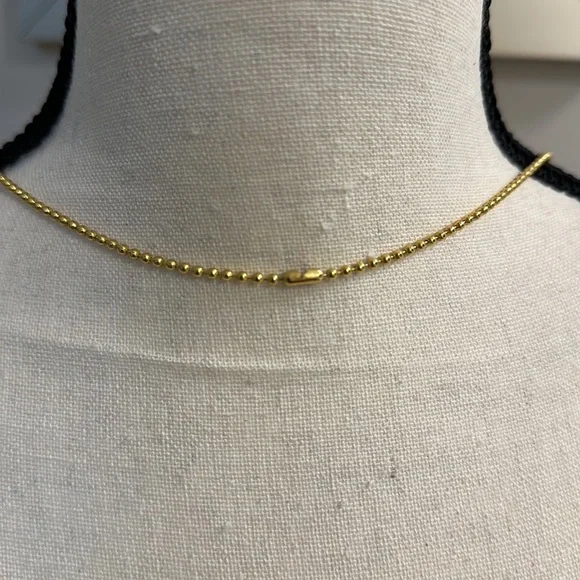 Vintage 90’s Birthstone Babies Gold Necklace July Boys - Picture 4 of 4